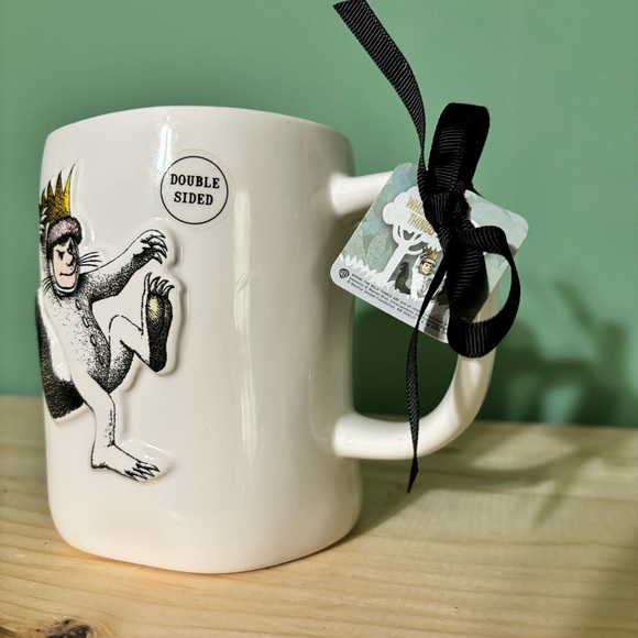 NWT Rae Dunn Where The Wild Things Are “King of All Wild Things” Ceramic Mug - Picture 3 of 7